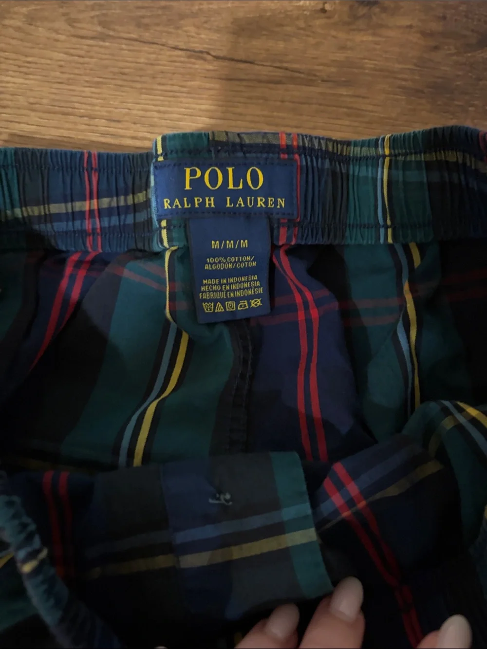 Ralph Lauren Green Plaid Sleep Pants